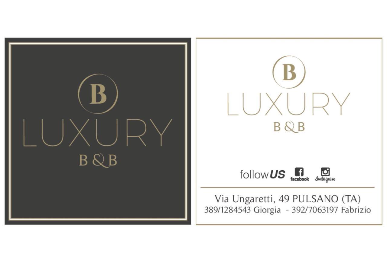 B&B Luxury Apartments Pulsano Exterior photo